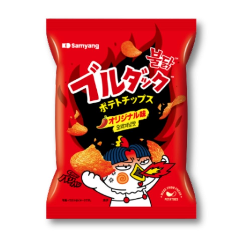 Samyang Buldak würzige Kartoffelchips