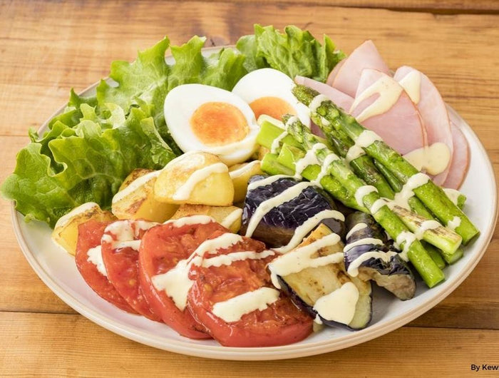 <h1>Grilled Vegetable Paysanne Salad</h1>