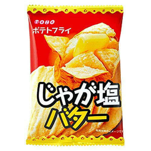Yaokin - Potato Fry Jaga Salt Butter Flavor - 5pcs - Konbini Stop