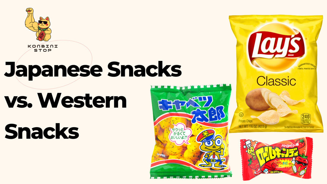 Japanese Snacks vs. Western Snacks: A Flavorful Comparison | Konbini Stop