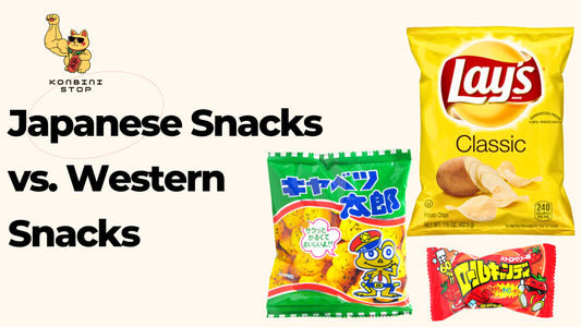 Japanese Snacks vs. Western Snacks: A Flavorful Comparison | Konbini Stop