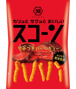 Koikeya Scone Corn Snacks - Yamitsuki BBQ