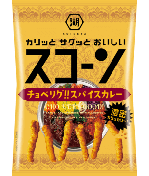 Koikeya Scone Corn Snacks - Spice Curry