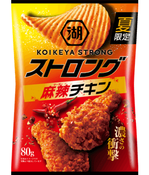 Koikeya STRONG Potato Chips - Spicy Fried Chicken