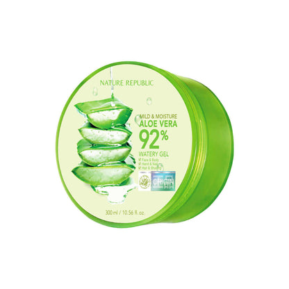 Nature Republic Mild & Moisturizing Aloe Gel Jar - Konbini Stop