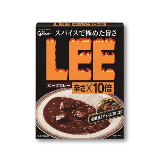 Glico LEE Beef Curry 10x Spicy [Ready-made curry] - Konbini Stop