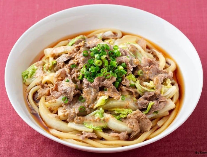 <h1>Beef Udon with Deep-fried Sesame Dressing</h1>