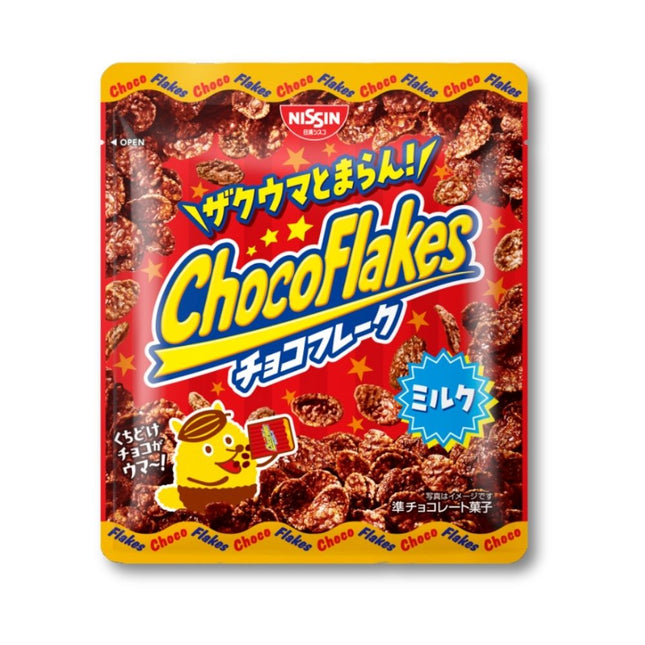 Nissin - Choco Flake Textura crujiente adictiva