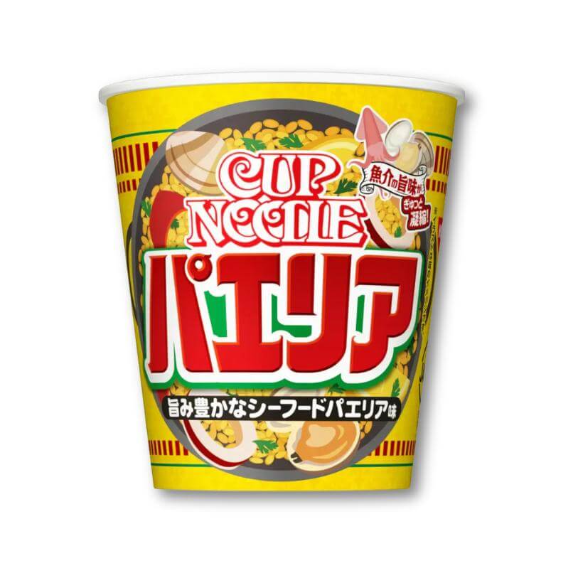 Nissin - Cup Noodles Seafood Paella Flavor - Konbini Stop