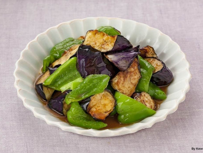 <h1>Chinese-Style Marinated Eggplant and Peppers</h1>