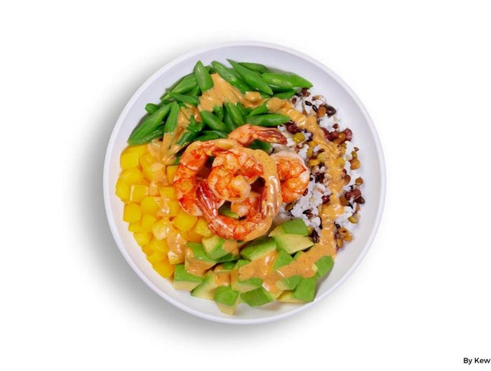 <h1>Shrimp and Avocado Vege Combo Salad</h1>
