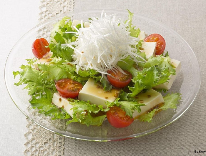 <h1>Silken Tofu Salad with White Leek and Sesame Soy Dressing</h1>