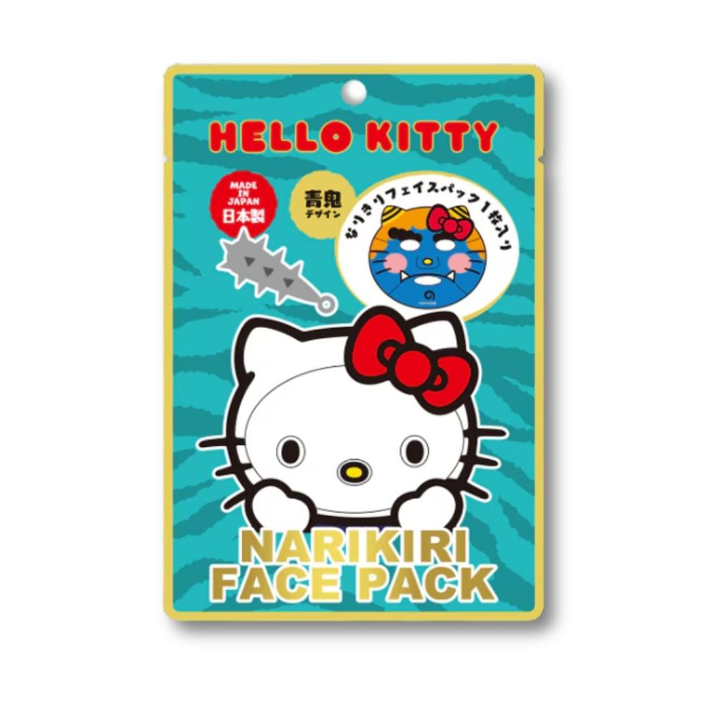 Hello Kitty Narikiri Face Pack Blue Oni | Hydrating & Firming Mask ...