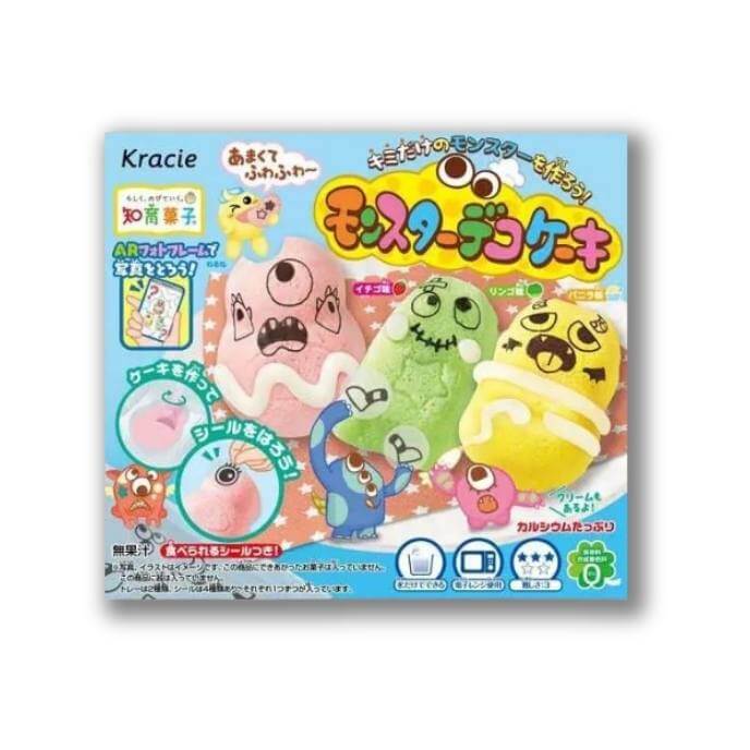 Kracie Monster Deco Cake DIY Candy Set - Konbini Stop