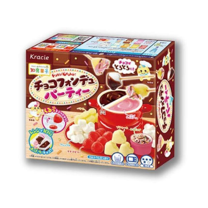 Popin' Cookin' Chocolate Fondue Party DIY Candy - Konbini Stop