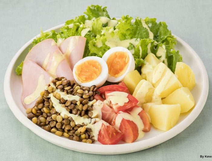 <h1>Soft-Boiled Egg and Lentil Paysanne Salad</h1>