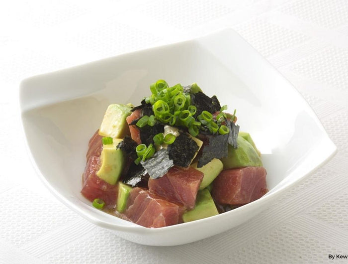 <h1>Tuna and Avocado with Chinese Dressing</h1>