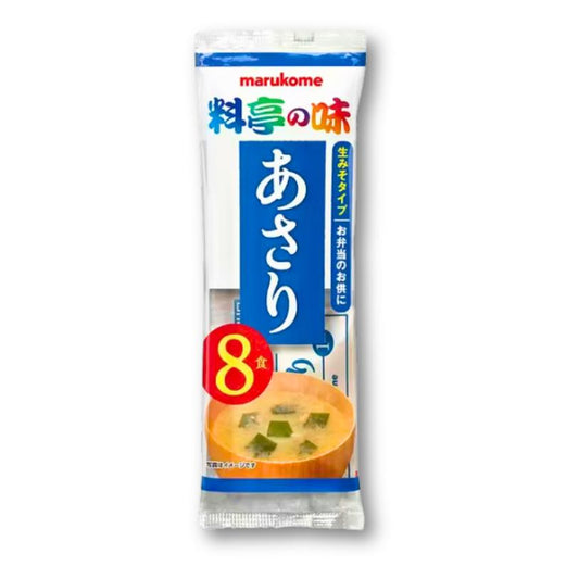 Marukome Frische Miso-Suppe - Muscheln 8 Portionen