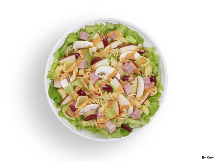 <h1>Apple, Mushroom, and Ham Power Salad</h1>