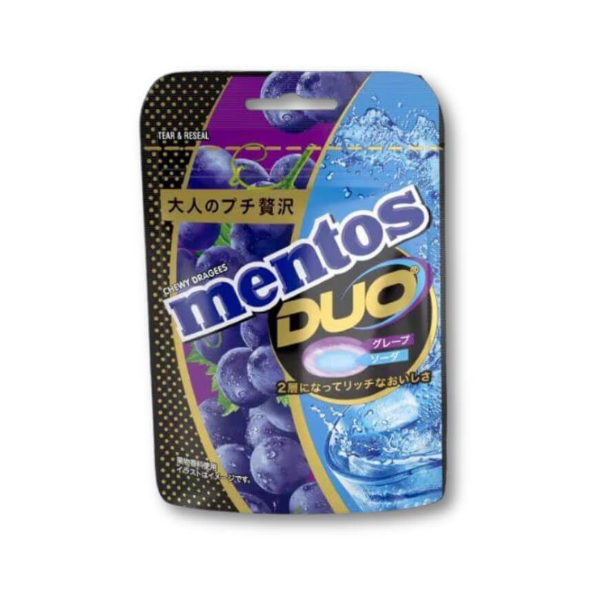 Mentos DUO Candy - Grape & Soda - Konbini Stop