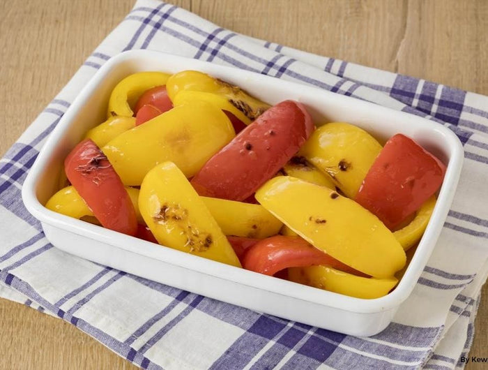 <h1>Grilled Bell Pepper Lemon Marinade</h1>