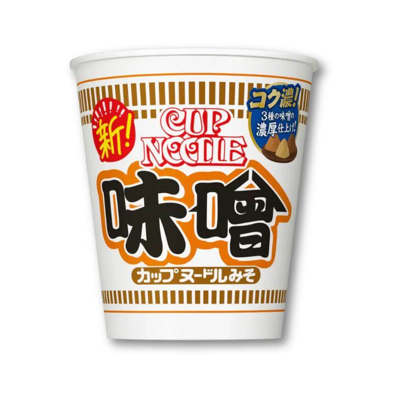 Nissin - Rich Flavor! Intense Finish with Three Kinds of Miso! - Konbini Stop