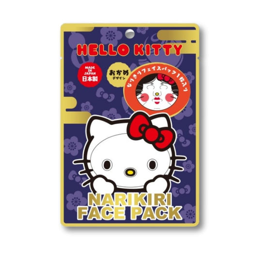 Hello Kitty Narikiri Face Pack - Okame