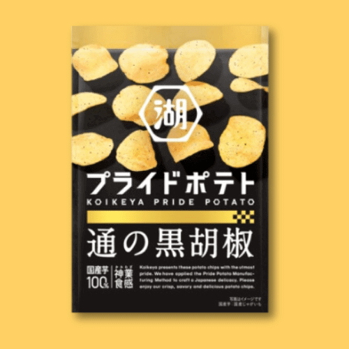 Koikeya PRIDE Potato - Black Pepper