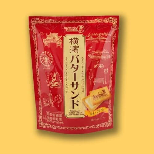 Takana Biscuit - Yokohama Butter Sandwich Biscuits - konbinistop