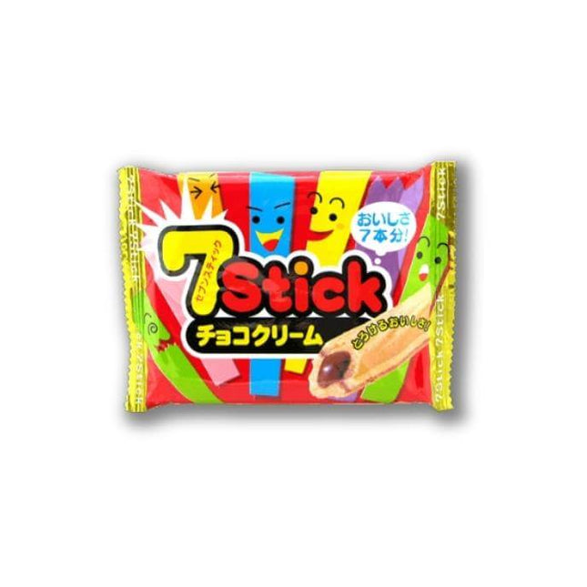 Yaokin - 7-Stick Chocolate Cream - 10 pcs Pack - Konbini Stop