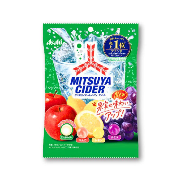 Caramelos duros de sidra de frutas Asahi Mitsuya