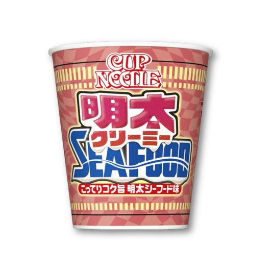 Nissin Cup Noodles BIG - Cremiges Mentaiko mit Meeresfrüchten [Limited Edition]