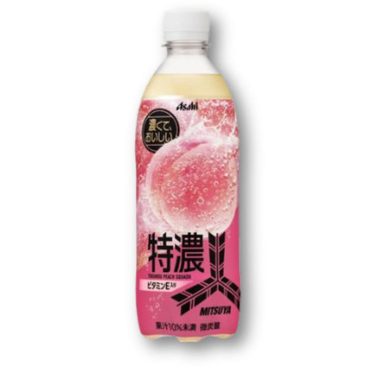 Asahi Mitsuya Reichhaltige Pfirsich-Limonade