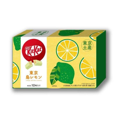 Japan KitKat Mini Tokyo Island Lemon 10 pcs - Konbini Stop