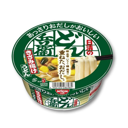 Nissin - Donbei Kizami Age Udon ligero y delicioso