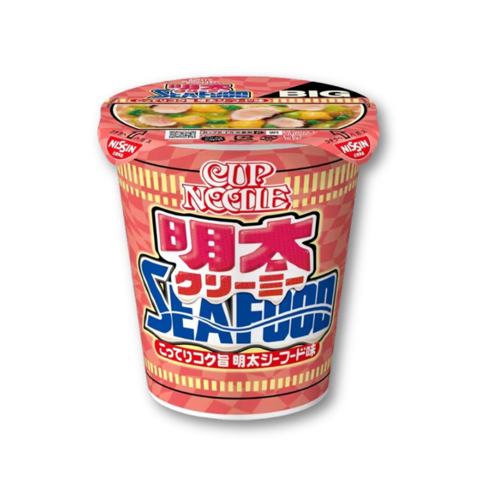 Nissin Cup Noodles BIG - Seafood Creamy Mentaiko [Limited Edition]