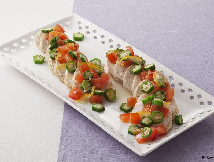 <h1>Chicken and Orange Marmalade Appetizer Salad with Kewpie Separated French Dressing</h1>