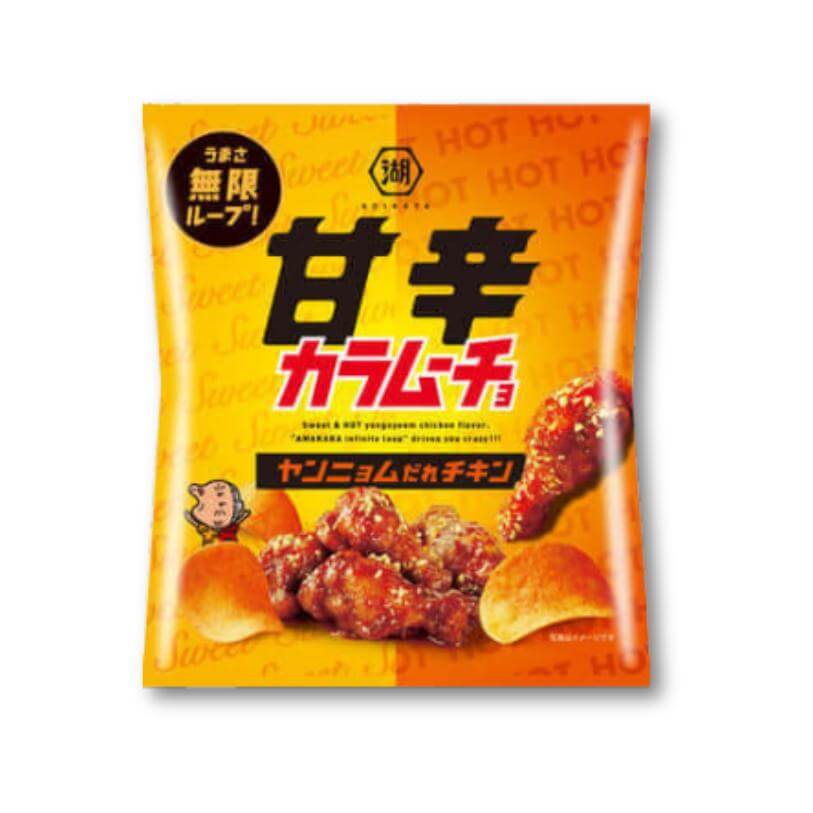 Koikeya Karamucho Sweet & Spicy Chips - Yangnyeom Chicken - Konbini Stop