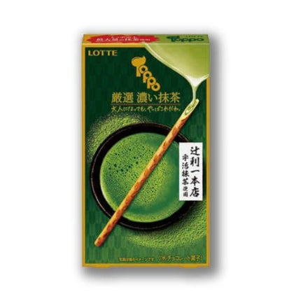 Toppo Filled Cookie Sticks - Rich Matcha Green Tea - Konbini Stop
