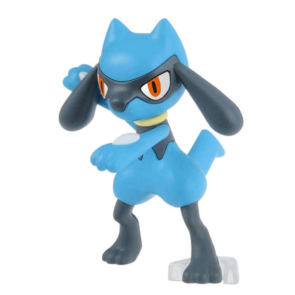 No.44 Riolu & Lucario Model kit - Pokémon Select Series collection - Konbini Stop