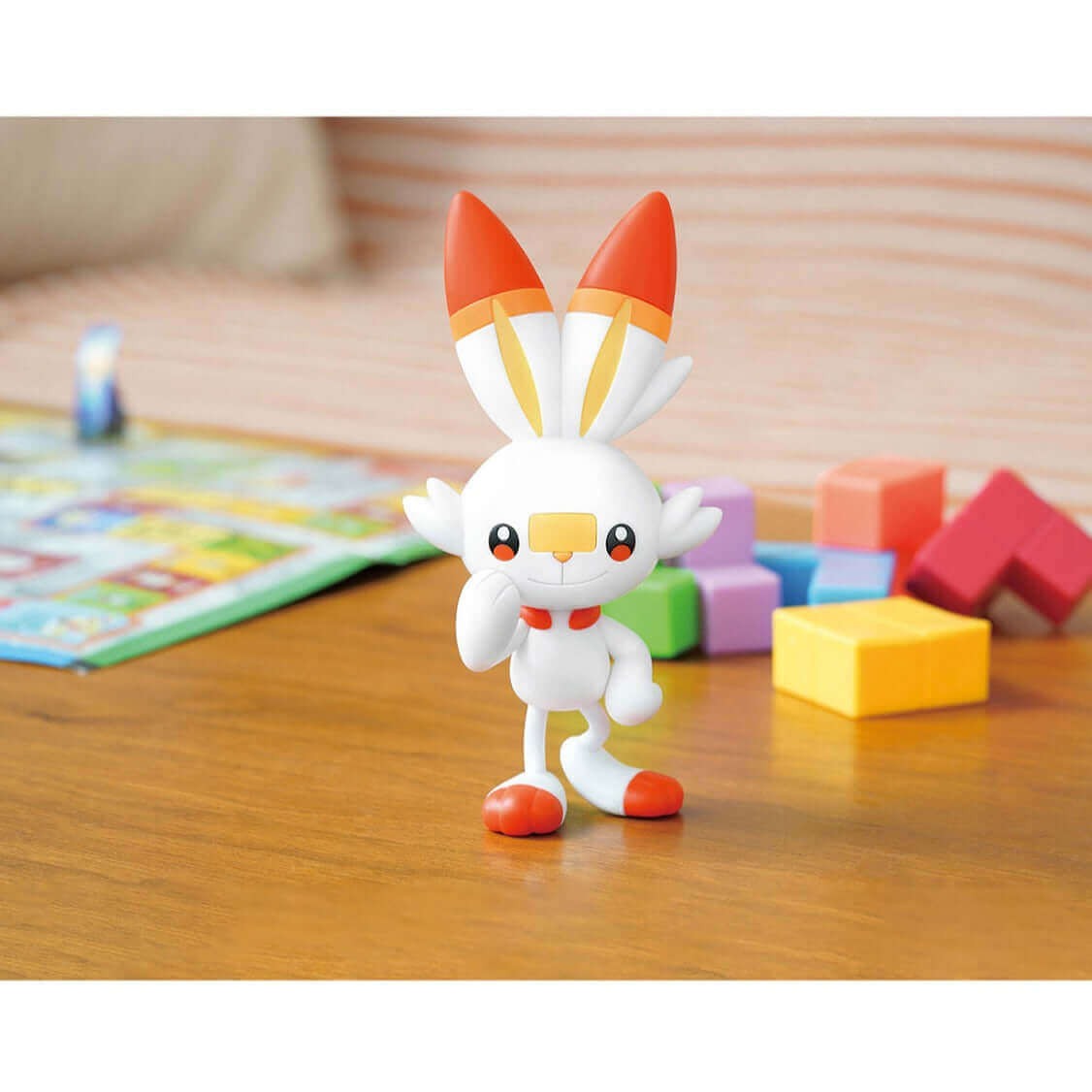 05 Scorbunny Model kit - Pokémon Plamo Quick! Collection - konbinistop