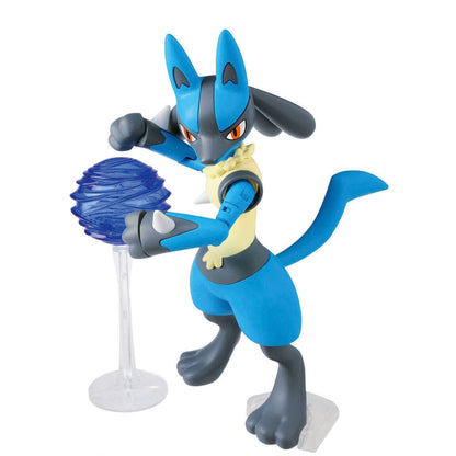 No.44 Riolu & Lucario Model kit - Pokémon Select Series collection - Konbini Stop