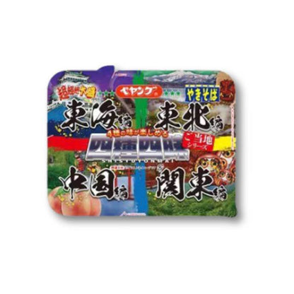 Peyoung Yakisoba Four Kinds Local Series [Limited Edition] - Konbini Stop