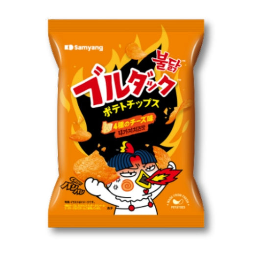 Samyang Buldak Spicy Kartoffelchips - Käsegeschmack