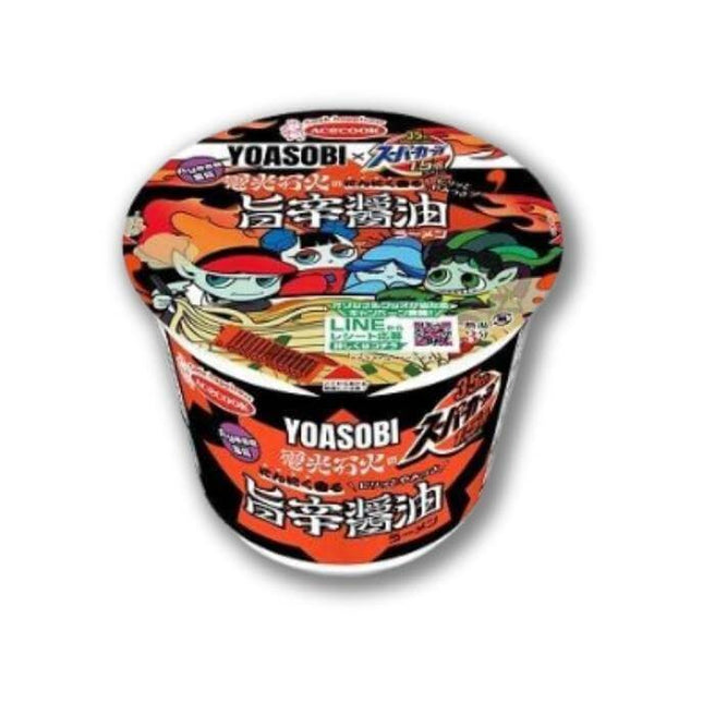Acecook's Super Cup 1.5 Times × YOASOBI Spicy Soy Sauce - Konbini Stop