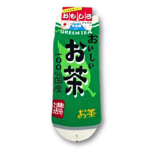 Socken mit japanischem Grüntee