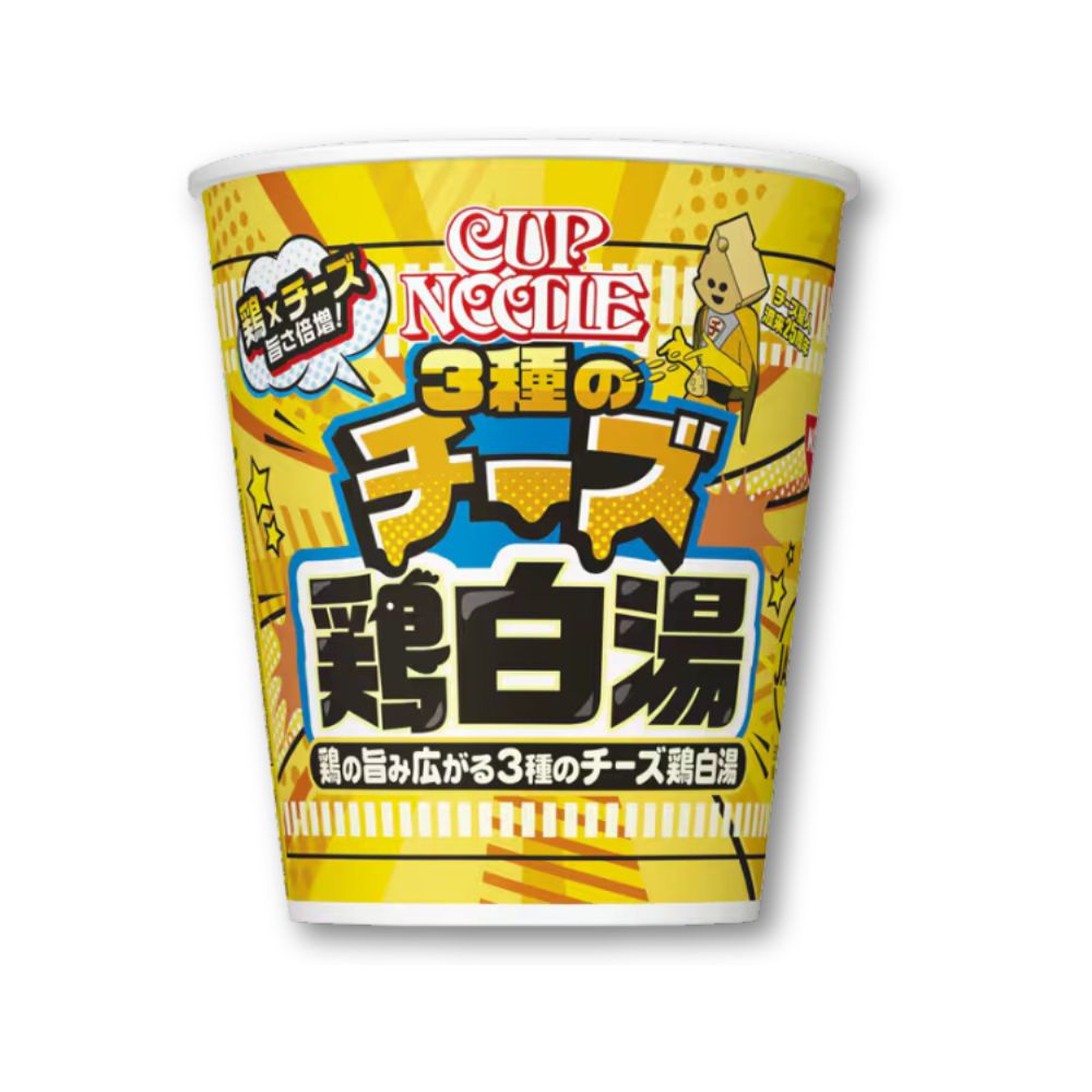 Nissin Cup Noodles - 3 kinds of Cheese & Chicken