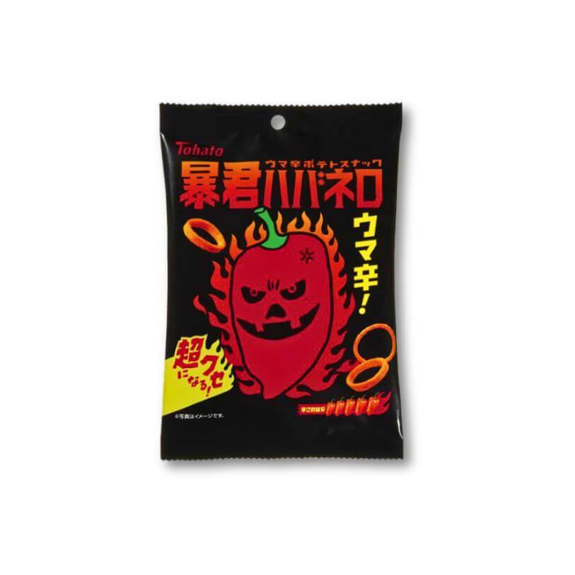 Tohato Tyrant Habanero Potato Rings - Konbini Stop