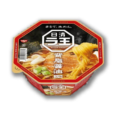 Nissin - Raoh Back Fat Soy Sauce - Konbini Stop