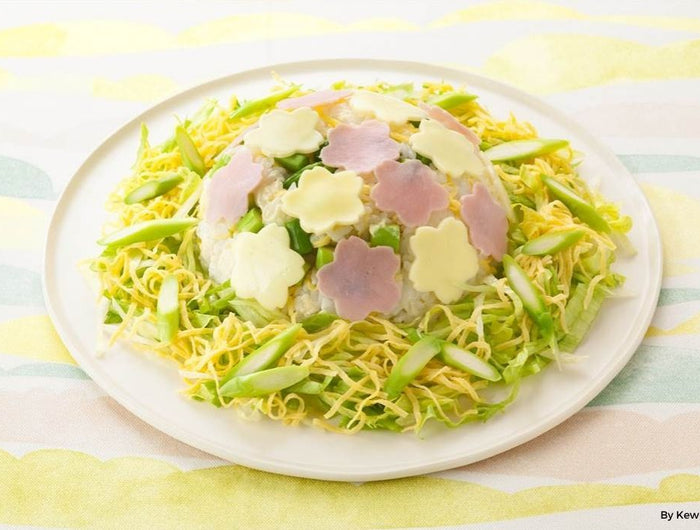 <h1>Flower and Egg Salad Rice with Kewpie Separated French Dressing</h1>